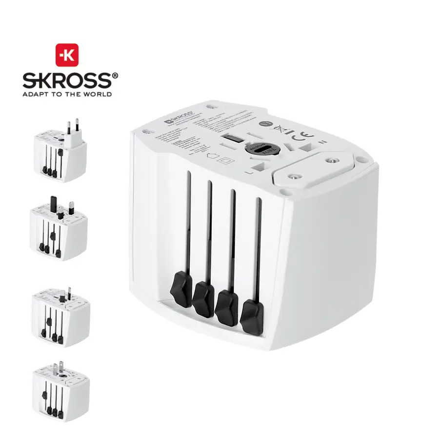 Adaptador Viaje Universal Skross MUV USB 30W PD